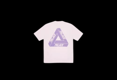 Palace Reacto Tri-Ferg T-Shirt Pink (SS23)