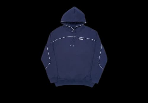 Palace Reflecto Hood Navy