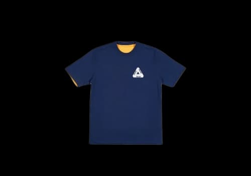 Palace Reverso T-Shirt Navy/Orange