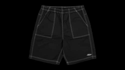 Palace Rinsed Short Black