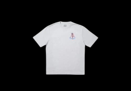 Palace Rolls P3 T-Shirt Grey Marl