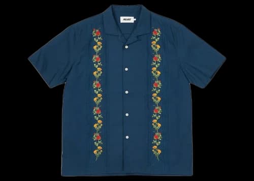 Palace Rose Chain Shirt Navy