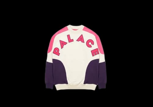 Palace Roundhouse 2 Da Face Crew Grey/Pink