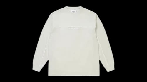 Palace Run It L/S T-shirt Concrete Grey