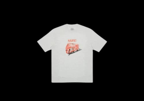 Palace Safety T-Shirt Grey Marl