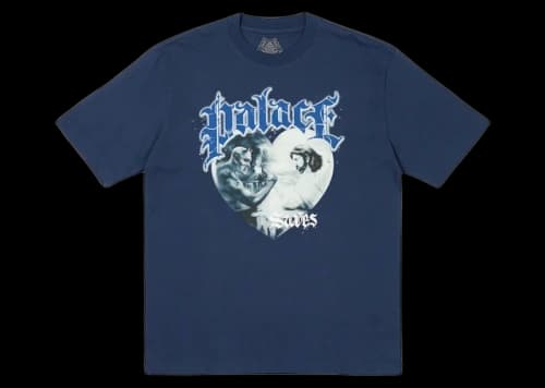 Palace Save Thyself T-shirt Navy