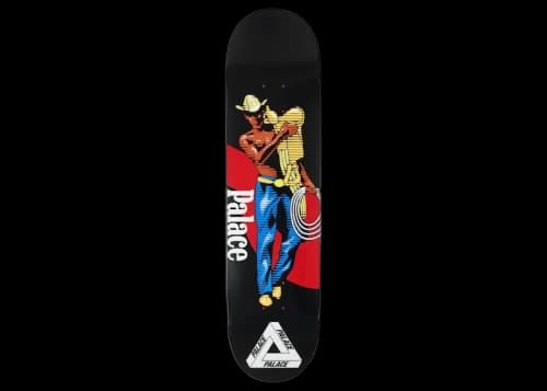 Palace Saves 8 Skateboard Deck Black
