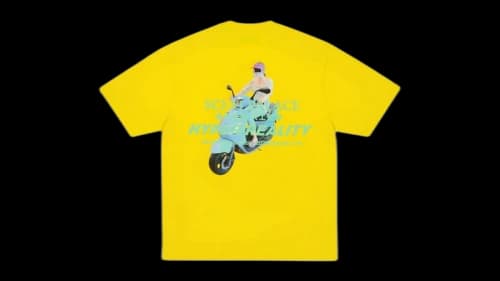 Palace Sci-Fi Fantasy Email T-Shirt Big Yellow