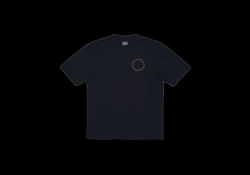 Palace Sircle T-Shirt Black/Orange/Blue