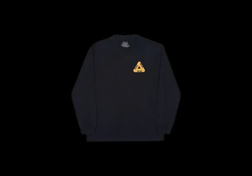 Palace Skeledon Longsleeve Black/Yellow