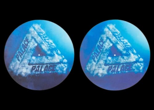 Palace Slip Mats Blue