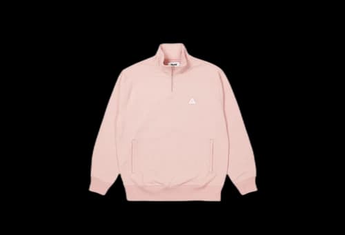 Palace Sofar 1/4 Zip Funnel Pink (SS22)
