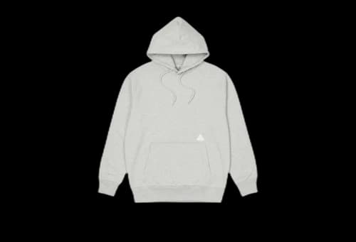 Palace Sofar Hood Grey Marl (FW22)