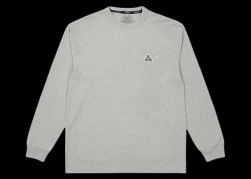 Palace Sofar Longsleeve (SS22) Grey Marl