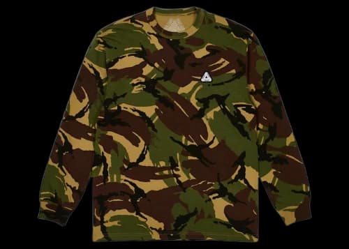 Palace Sofar Longsleeve Woodland Camo