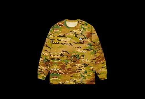 Palace Sofar Longsleeve Woodland Digi Camo (SS24)