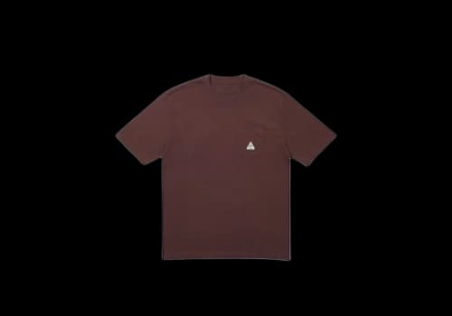 Palace Sofar Pocket T-Shirt Brown
