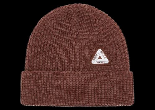 Palace Sofar Waffle Beanie Brown