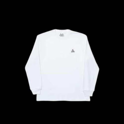 Palace Sofar Waffle Longsleeve White