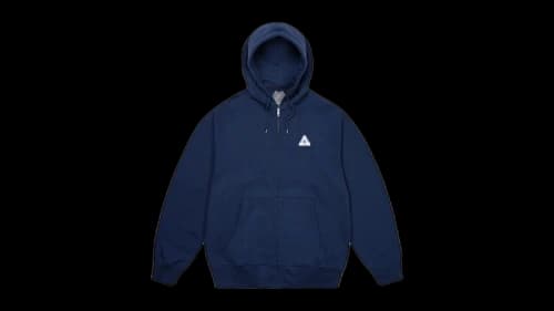 Palace Sofar Zip Hood (FW25) Navy