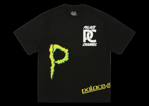 Palace Sponsor T-Shirt Black