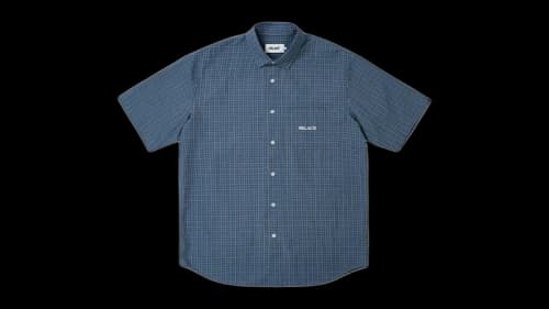 Palace Standard Check Shirt Navy