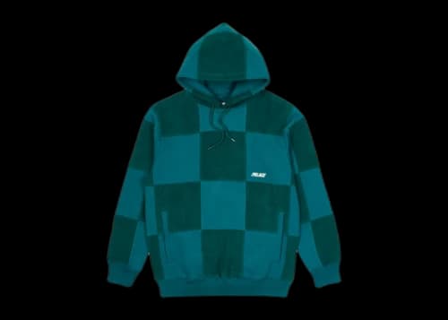 Palace Stitch Up Hood Teal