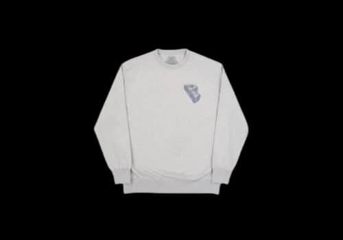 Palace Stones Crew Grey Marl/Blue/Green
