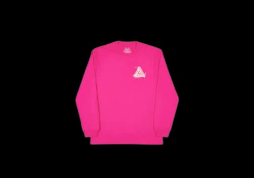 Palace Surkit Longsleeve Hot Pink/Grey