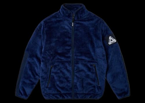 Palace Tech Fleece Funnel Navy