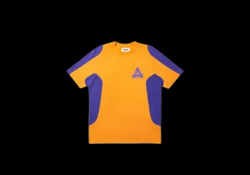 Palace Tex T-Shirt Orange/Purple