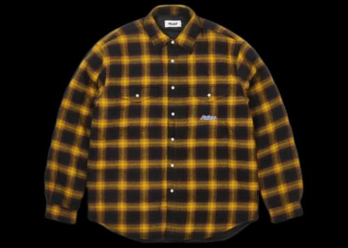 Palace Therma Yak Thinsulate Shirt Yellow