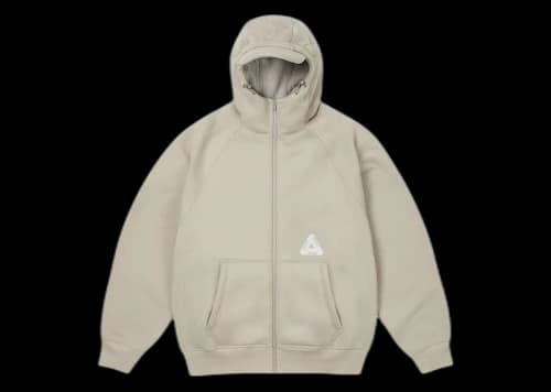 Palace Thermal Bonded Cap Hood (FW24) Concrete Grey