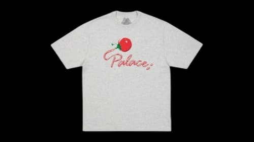 Palace Tommy T-shirt Grey Marl