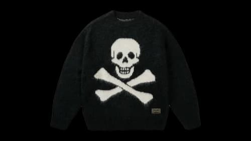 Palace Too Hairy Flag Sweater Pirate