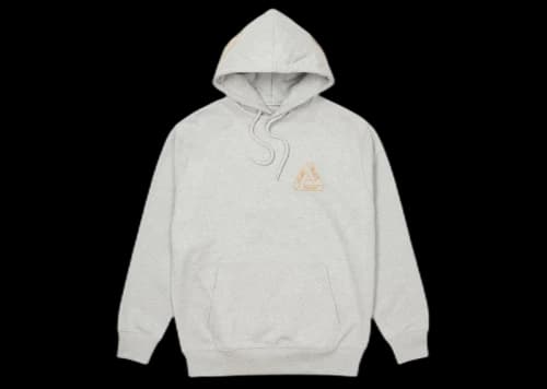 Palace Tri-Archaeology Hood Grey Marl