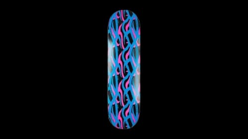 Palace Tri-Bal Skateboard Deck (FW25) Blue