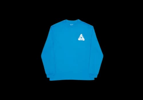 Palace Tri-Coco Longsleeve Blue