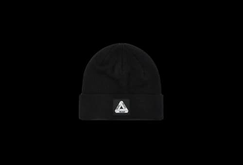 Palace Tri-Ferg Patch Beanie Black (FW22)