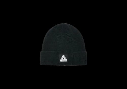 Palace Tri-Ferg Patch Beanie Black/White