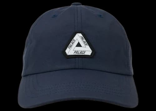 Palace Tri-Ferg Patch Shell 6-Panel Navy