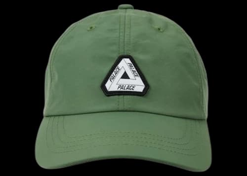 Palace Tri-Ferg Patch Shell 6-Panel Olive