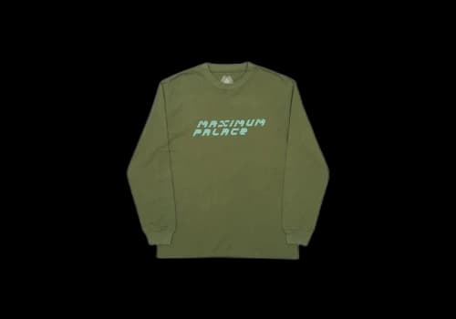 Palace Tri-Flect Longsleeve Army Green