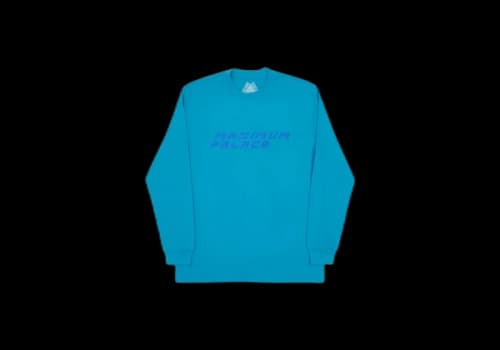 Palace Tri-Flect Longsleeve Teal Blue