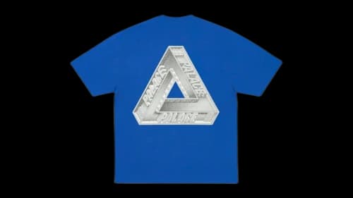 Palace Tri Girders T-shirt Deep Sea Blue