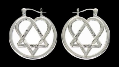 Palace Tri-Gram Earring Silver