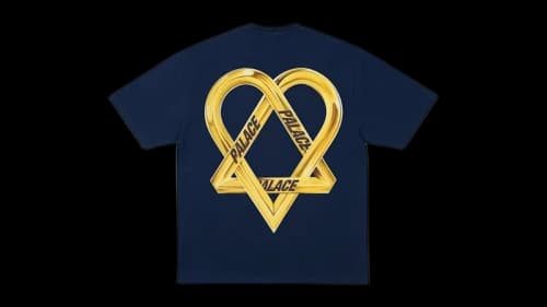 Palace Tri-Gram T-Shirt Navy