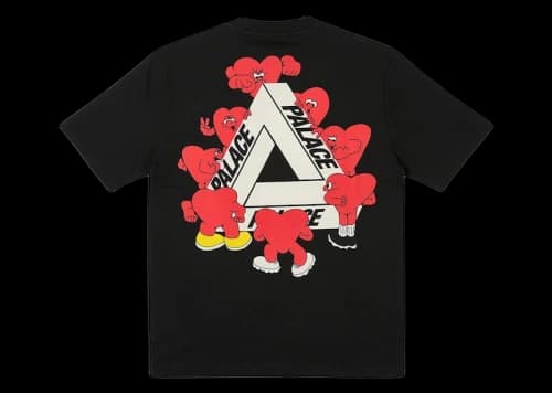 Palace Tri-Hearts T-shirt Black