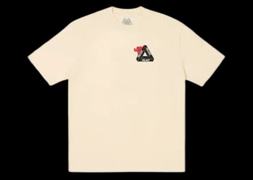 Palace Tri-Hearts T-shirt (SS24) Soft White