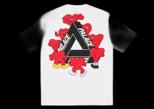 Palace Tri-Hearts T-shirt (SS24) White